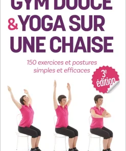 Gym douce et yoga sur une chaise