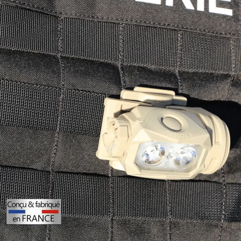 Lampe frontale puissante militaire Diablo – Fabriquée en France - Image 7
