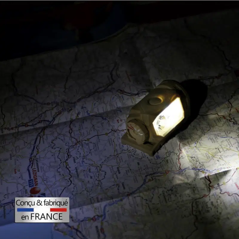 Lampe frontale puissante militaire Diablo – Fabriquée en France - Image 8